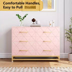 Commode en bois à 6 tiroirs pour placard, couloir, salon, chambre d'enfant