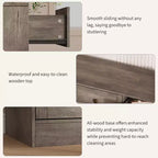 Commode moderne à 12 tiroirs, commodes en bois pour chambre à coucher, commode en bois pour vêtements, meuble de rangement pour salon, commode support TV