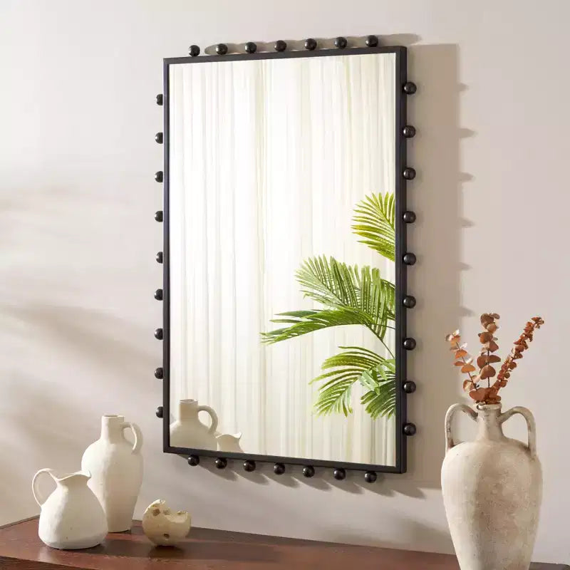 Miroir mural noir 24 x 36
