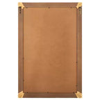 Miroir mural naturel/noir 24 x 36