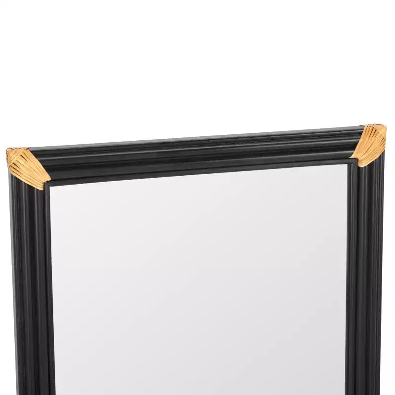 Miroir mural naturel/noir 24 x 36