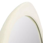 Miroir mural ivoire 29 x 30