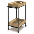 Trellis Bar Cart Natural - WyndenHall